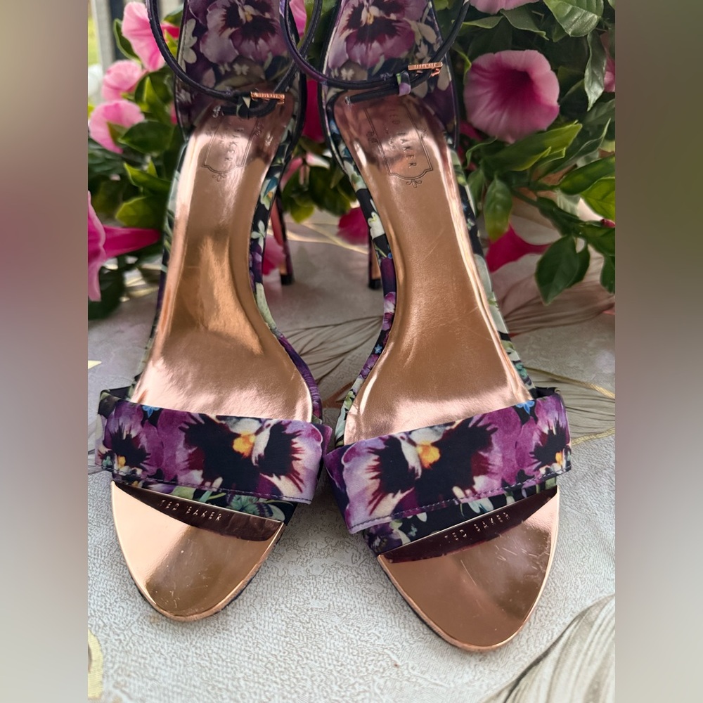TED BAKER LONDON Multicolor Charv V.2 Sandal Size 40.5EU  9US. - Picture 6 of 15
